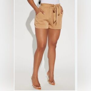 Aerie High Waist Tan Shorts for Women